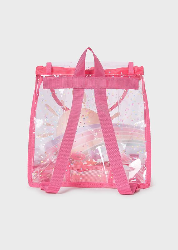 Mayoral transparent backpack