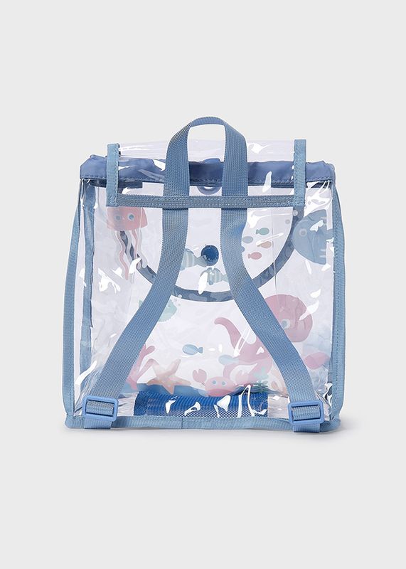 Mayoral transparent backpack