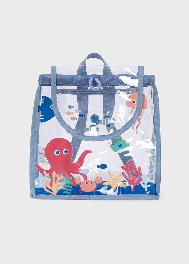 Mayoral transparent backpack