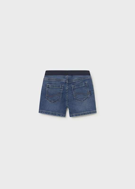 Mayoral bermuda jean shorts with elasticated waist