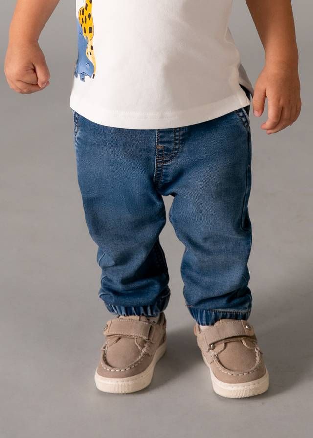 Mayoral jeans with elastic waistband