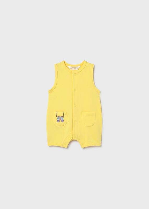 Mayoral set of 2 rompers with hat