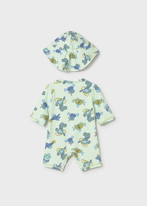 Mayoral swimwear set with hat