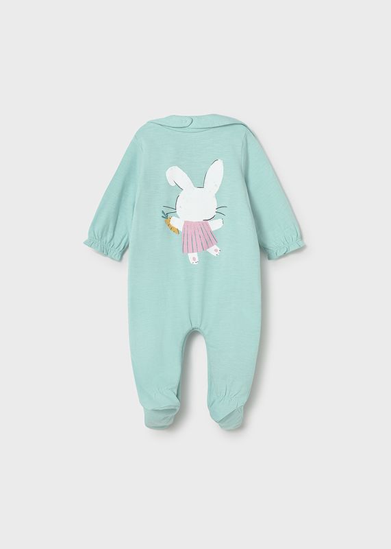 Mayoral long romper with bib