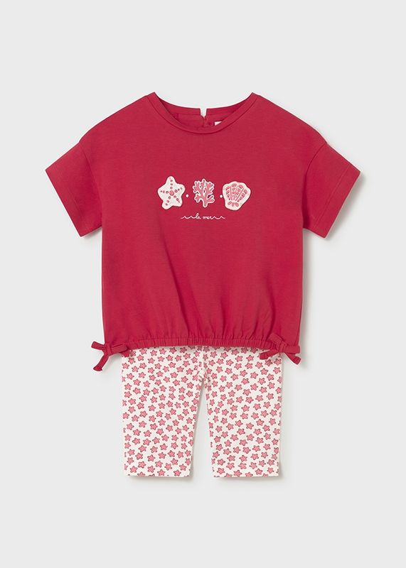 Mayoral print leggings set