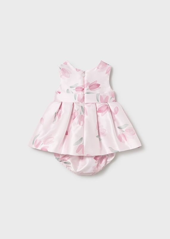 Mayoral flowers dress with nappy cover