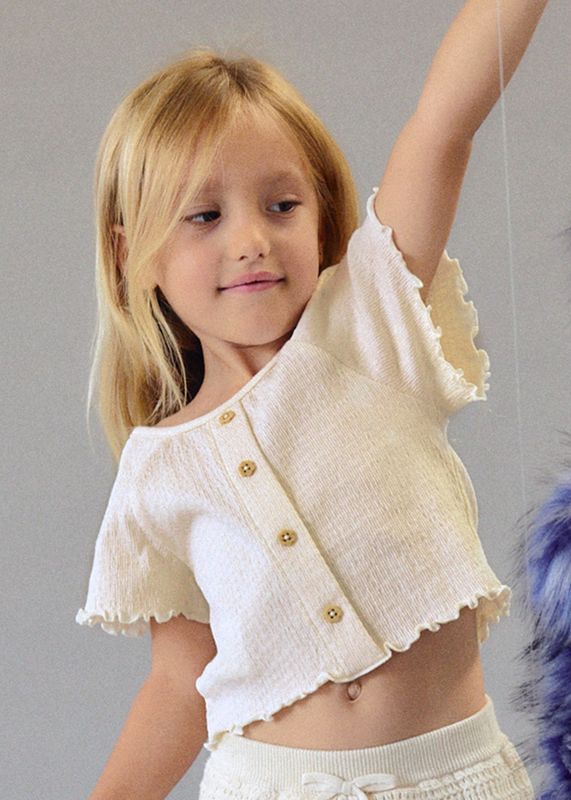 Mayoral t-shirt with ruffles