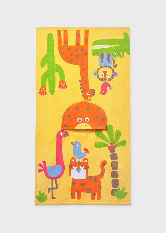 Mayoral hooded beach towel