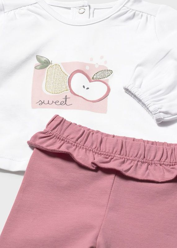 Mayoral 4 pieces long sleeved leggings set