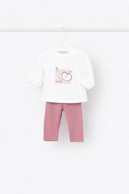 Mayoral 4 pieces long sleeved leggings set