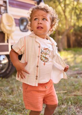 Mayoral shirt and shorts