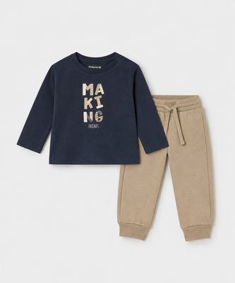 Mayoral t-shirt and joggers set