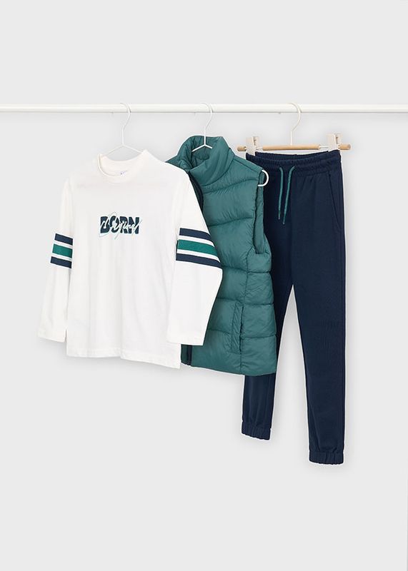 Mayoral 3 pieces set vest