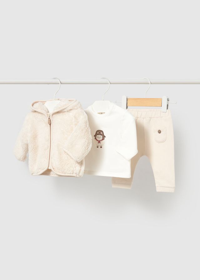 Mayoral Newborn Girl Tracksuit with T-Shirt
