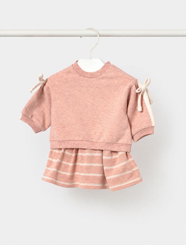 Mayoral sweatshirt and skirt set