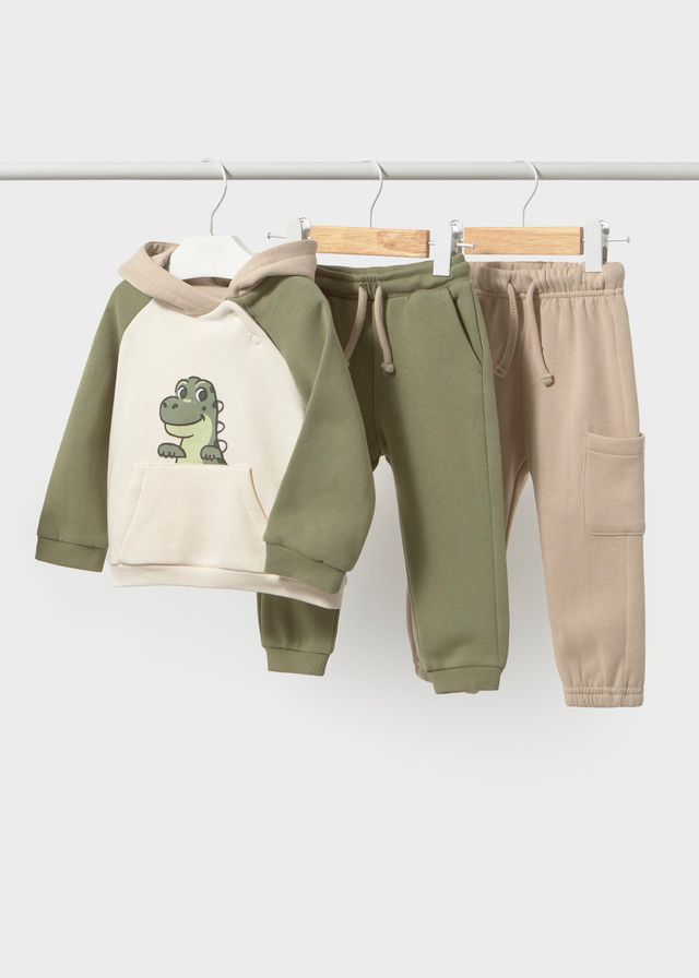 Mayoral hoodie and 2 joggers set