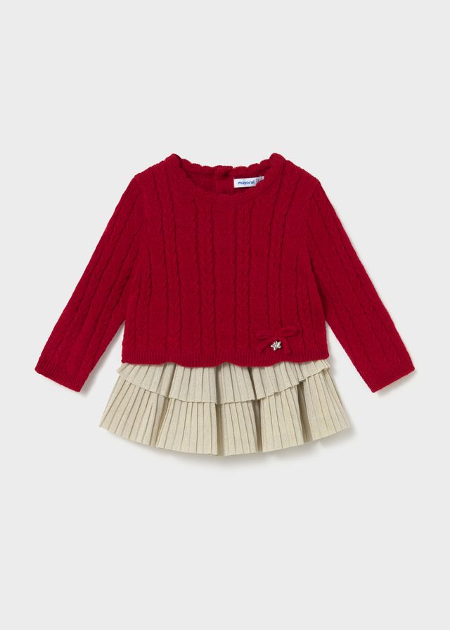 Mayoral skirt and jumper set