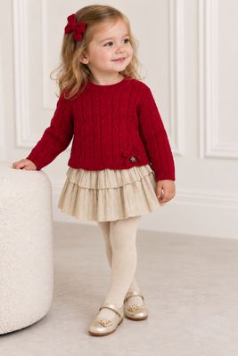 Mayoral skirt and jumper set