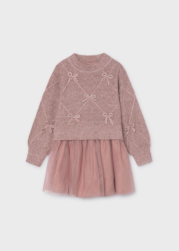 Mayoral knitted dress set