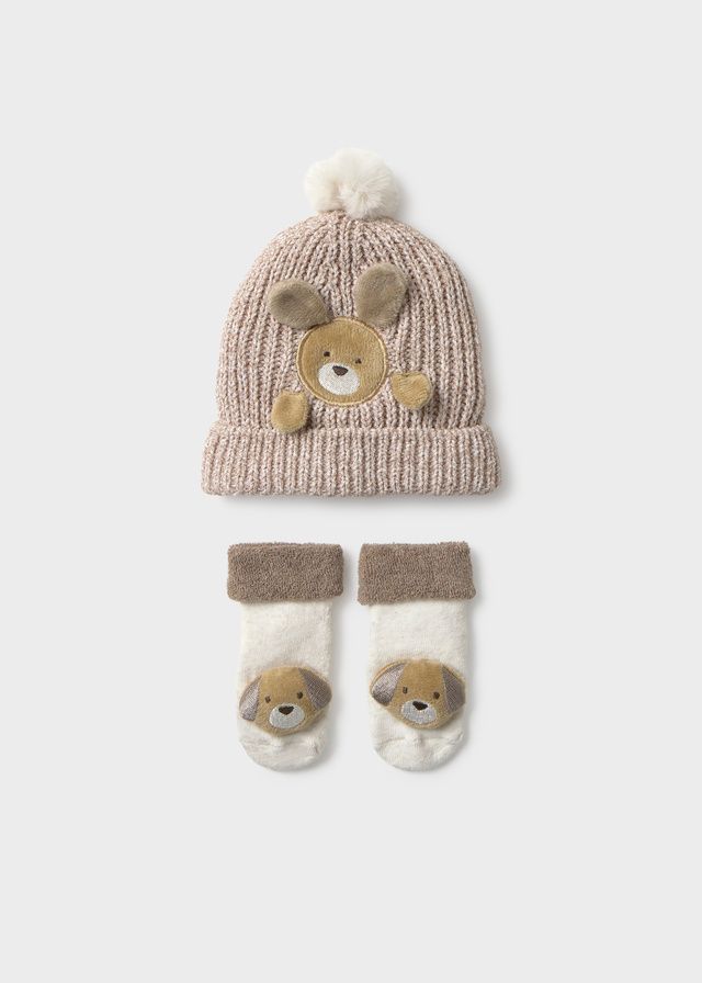 Mayora hat and mittens set