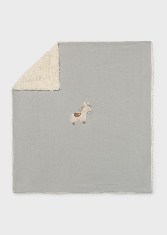 Mayoral blanket with fur