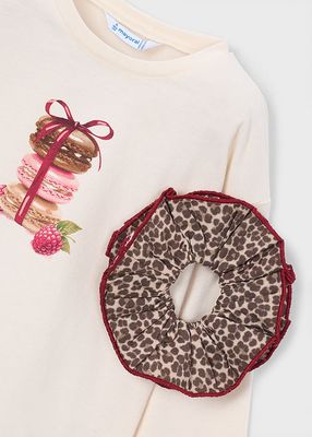 Mayoral t-shirt with hair tie