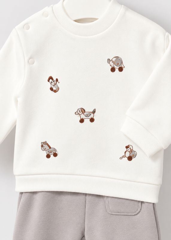 Mayoral sweatshirt and trousers set