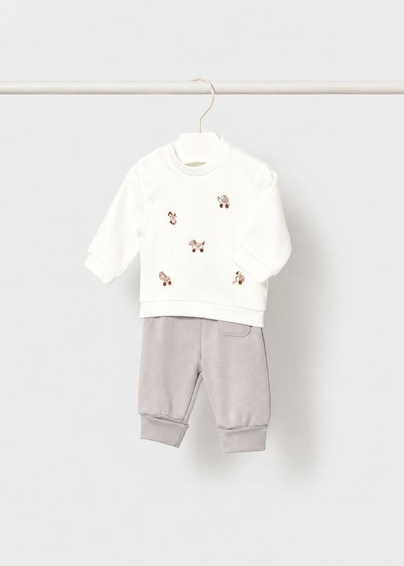Mayoral sweatshirt and trousers set