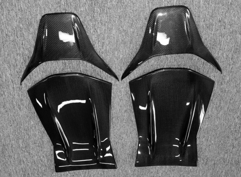Mercedes benz W213 AMG Carbon fiber seat covers (Hydro dipped)