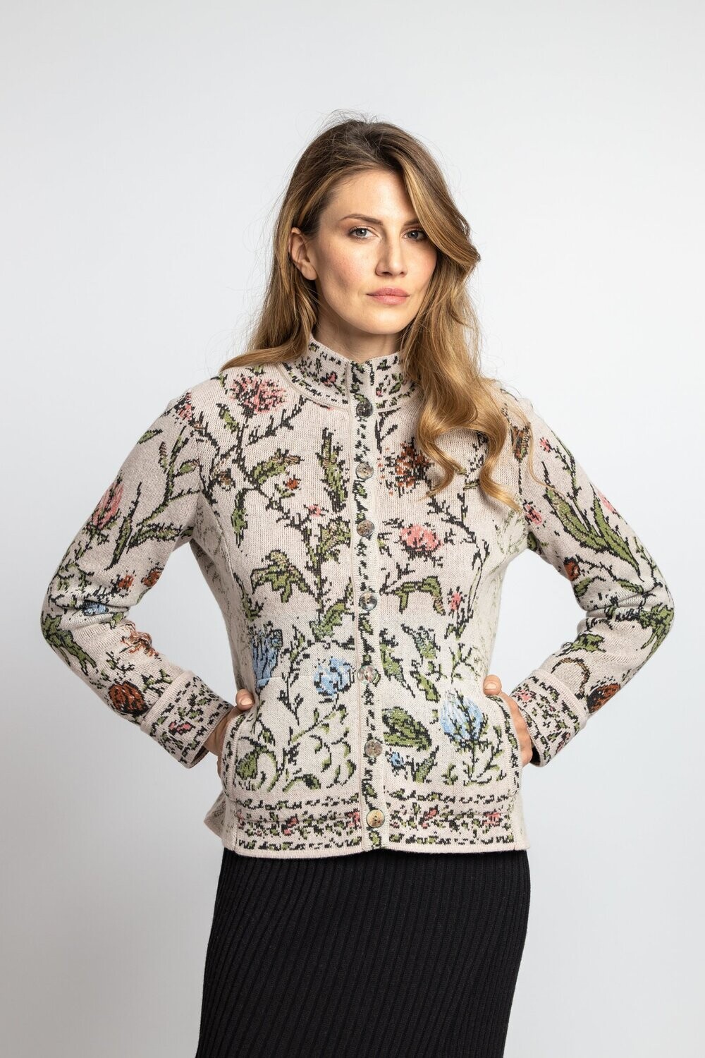 IVKO Woman 
Jacquard Jacket with Embroidery