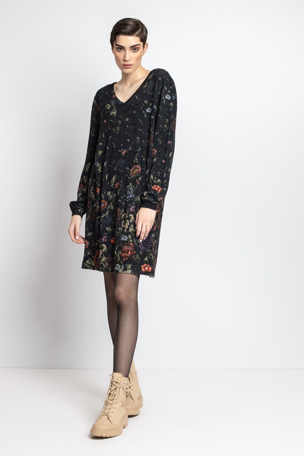 IVKO Woman 
Printed Dress, Floral Pattern