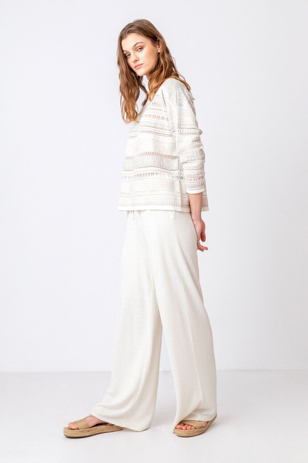 IVKO Woman 
Stripe Pullover, Nomad Pattern