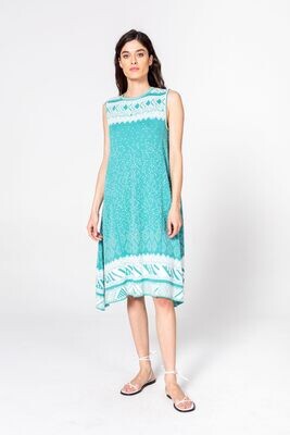 IVKO Woman 
Dress, Geometric Pattern