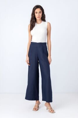 IVKO Woman Unifarbene Leinenhose IVKO Woman Unifarbene Leinenhose
