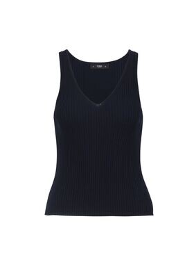 IVKO Woman  Knitted Camisole, Structure Pattern