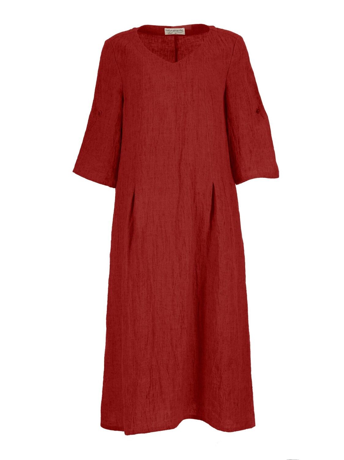 Naturalmente by Schweikardt Moden 
Leinenkleid mit Ärmel