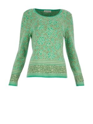 Dunque by Schweikardt Moden 
Jacquard-Pullover  GOTS