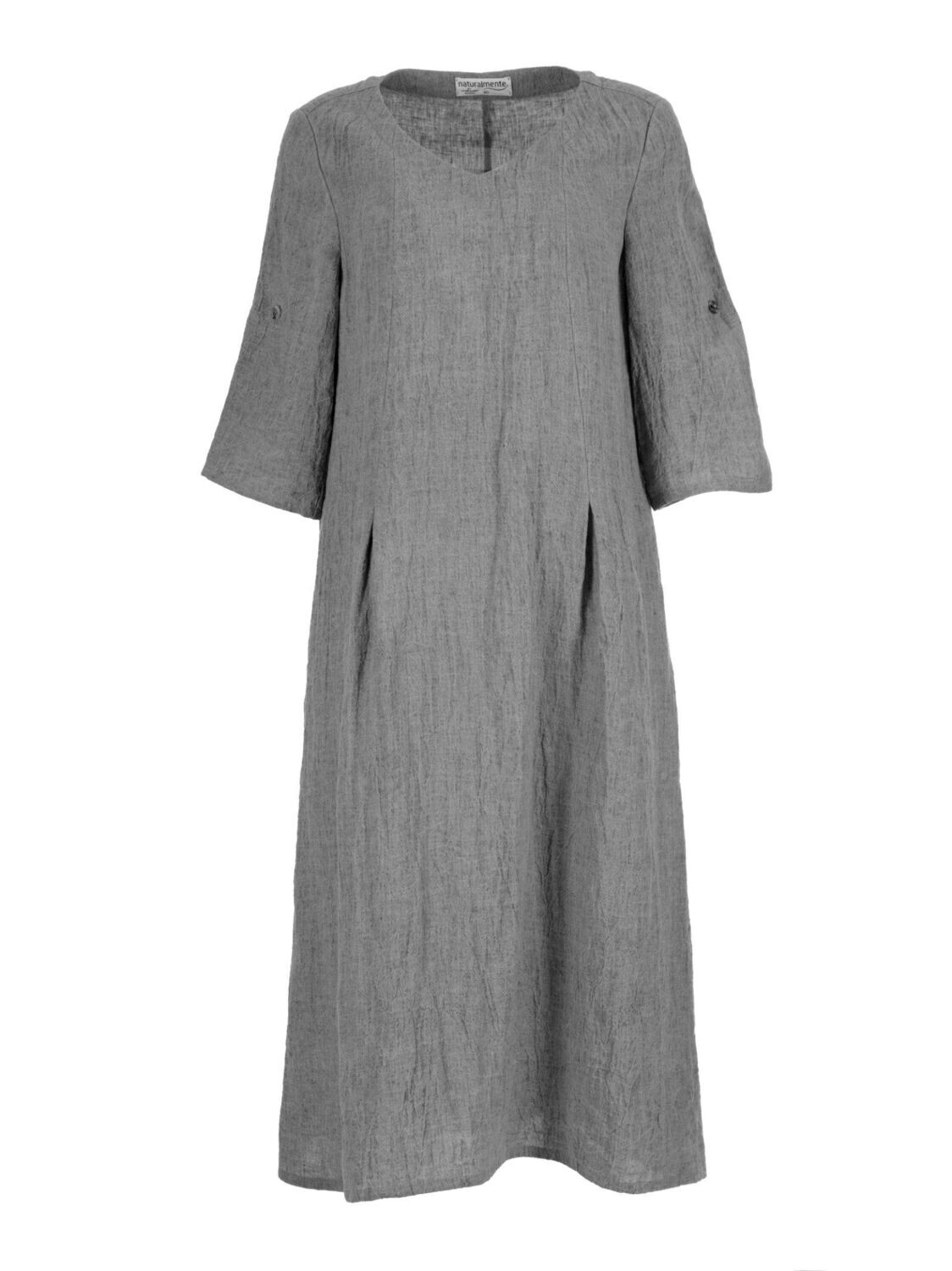 Naturalmente by Schweikardt Moden 
Leinenkleid mit Ärmel