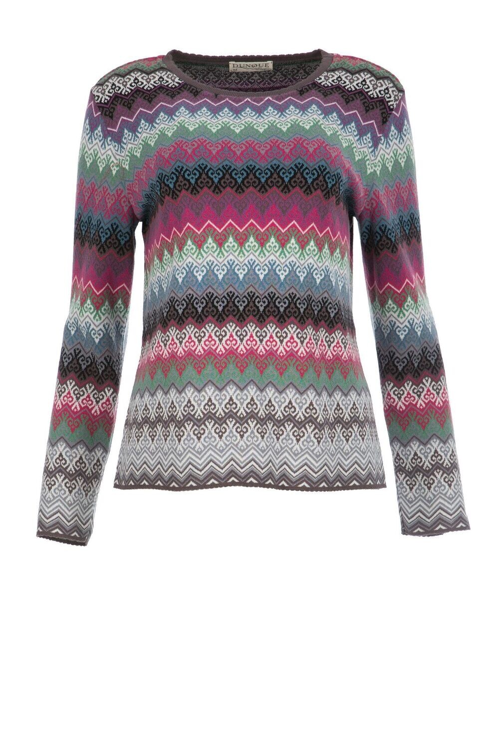 Dunque by Schweikardt Moden  Jacquard-Pullover GOTS  123520-0827