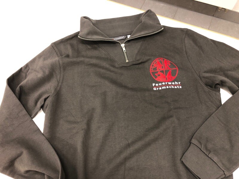 Sweatshirt Half Zip Troyer