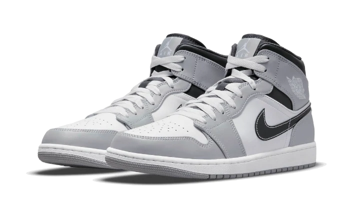 Air Jordan 1 Mid Light Smoke Grey Anthracite | OVERCEZ