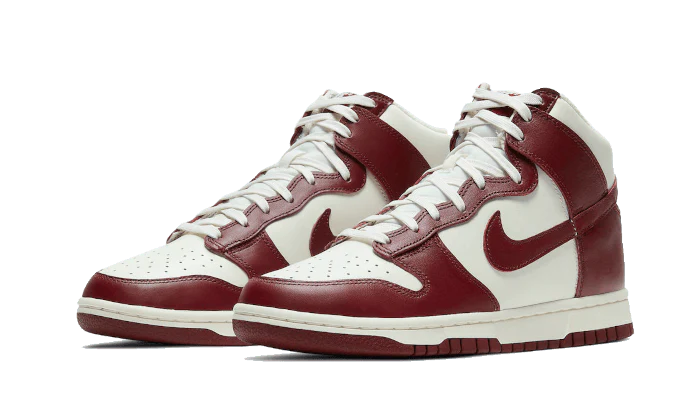 Nike Dunk High Sail Team Red (W) | OVERCEZ