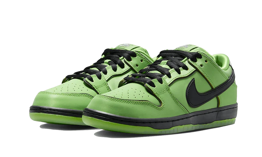 Nike SB Dunk Low The Powerpuff Girls Buttercup | OVERCEZ