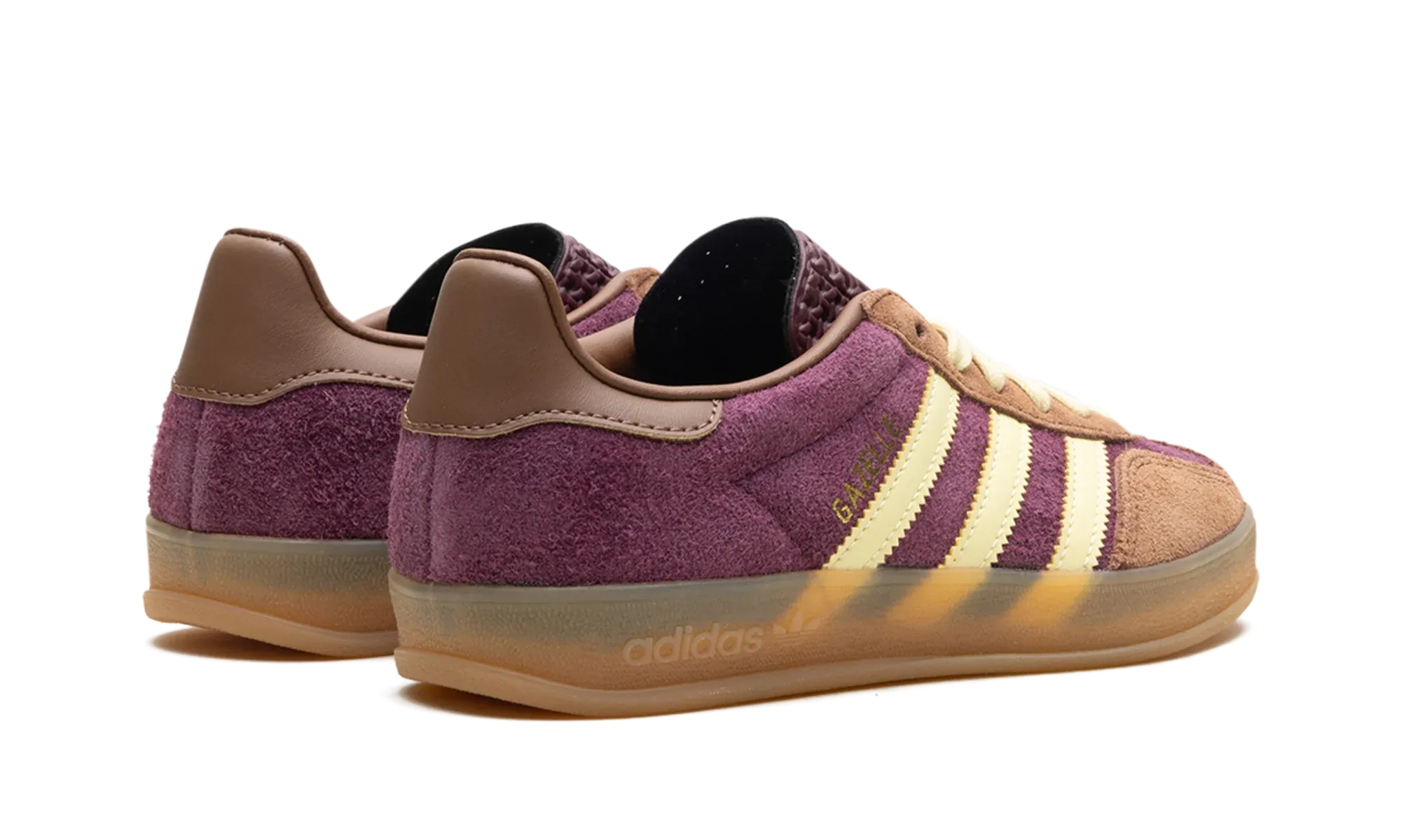 Adidas Gazelle Indoor Maroon Almost Yellow | OVERCEZ