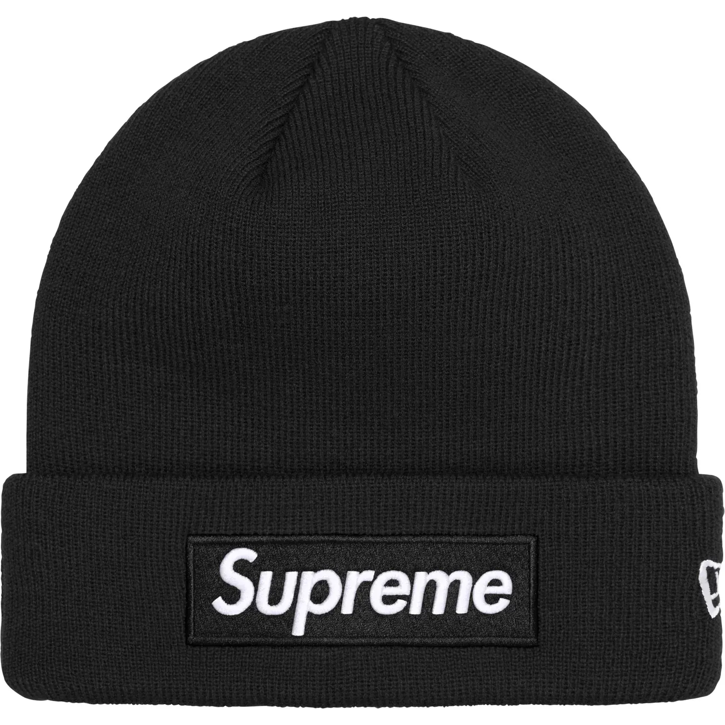 帽子 SUPREME BOX LOGO BEANIE NAVY Supreme New Era Box Logo Beanie Navy (FW24) – HYPESOLE