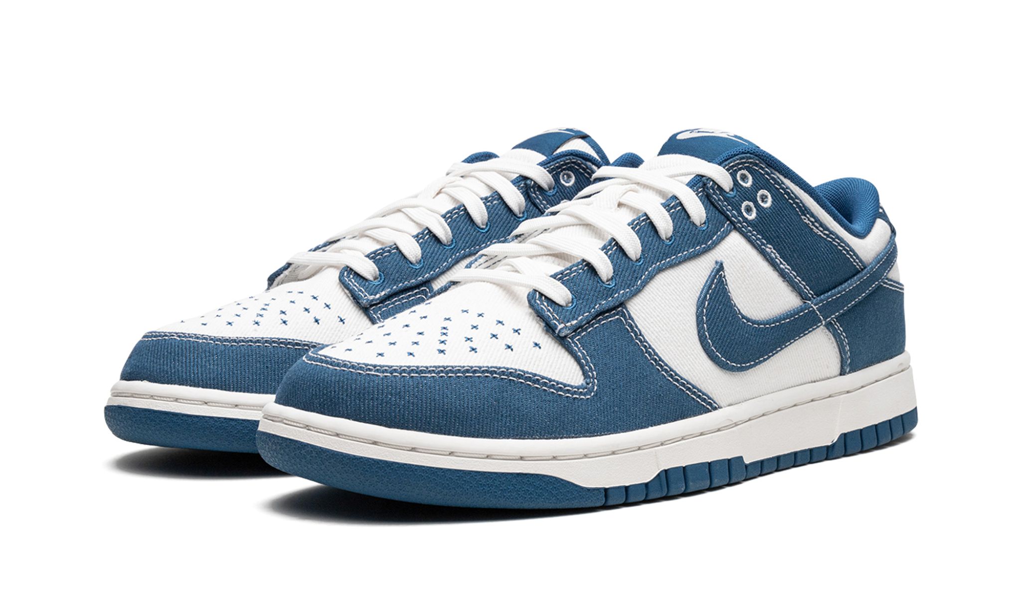 Nike Dunk Low Industrial Blue Sashiko | OVERCEZ