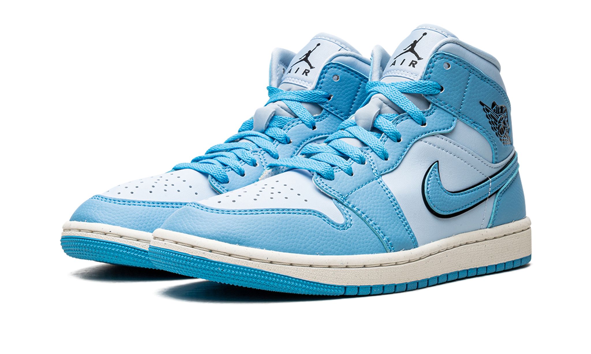 Air Jordan 1 Mid SE Ice Blue (W) | OVERCEZ