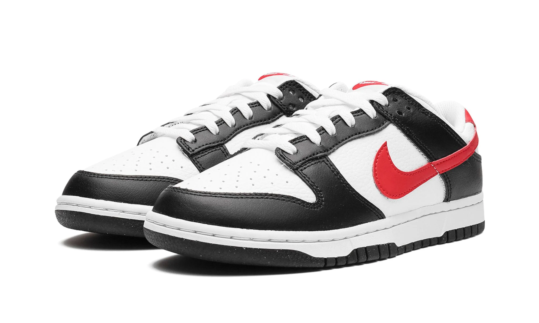 Nike Dunk Low Red Swoosh Panda | OVERCEZ