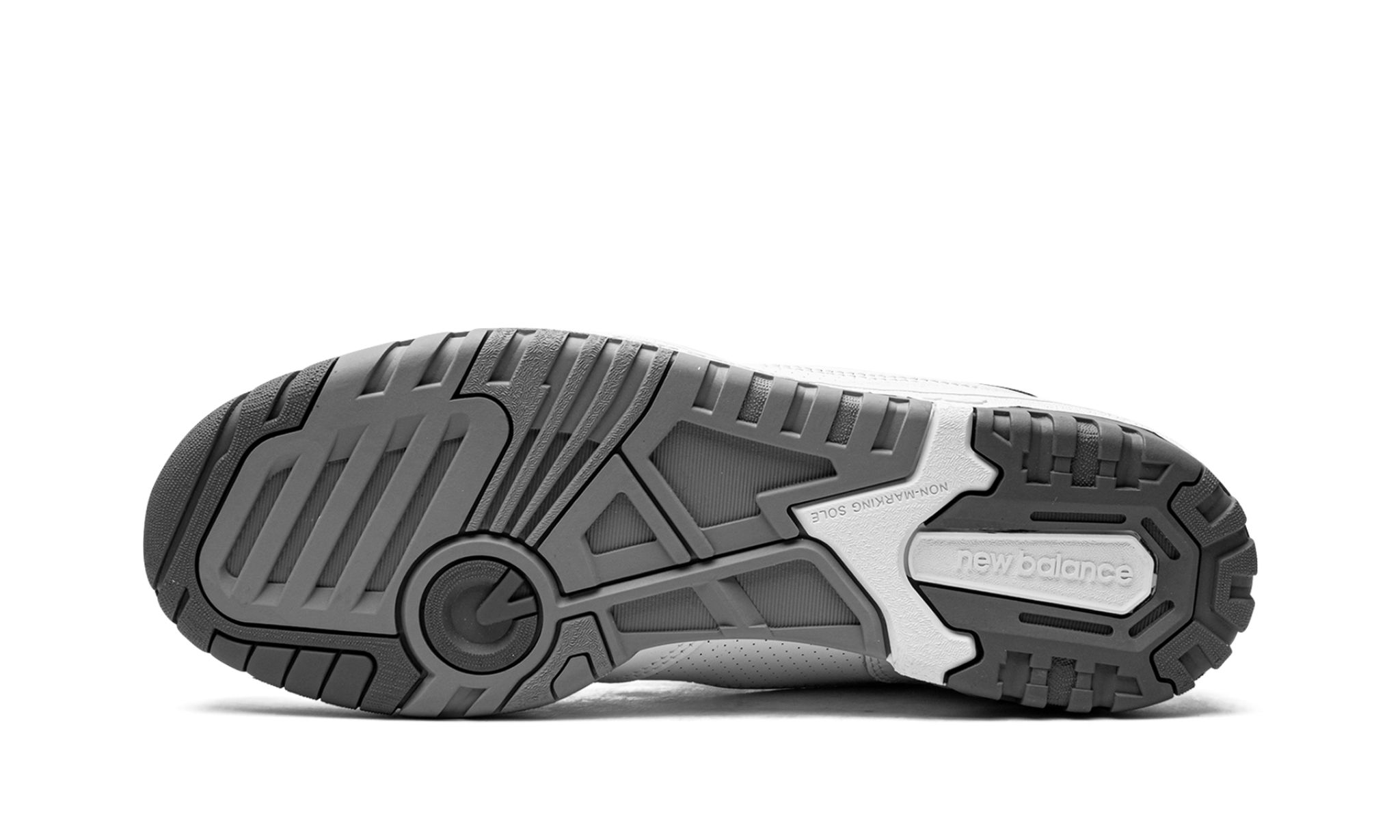 New Balance 550 White Grey Dark Grey | OVERCEZ
