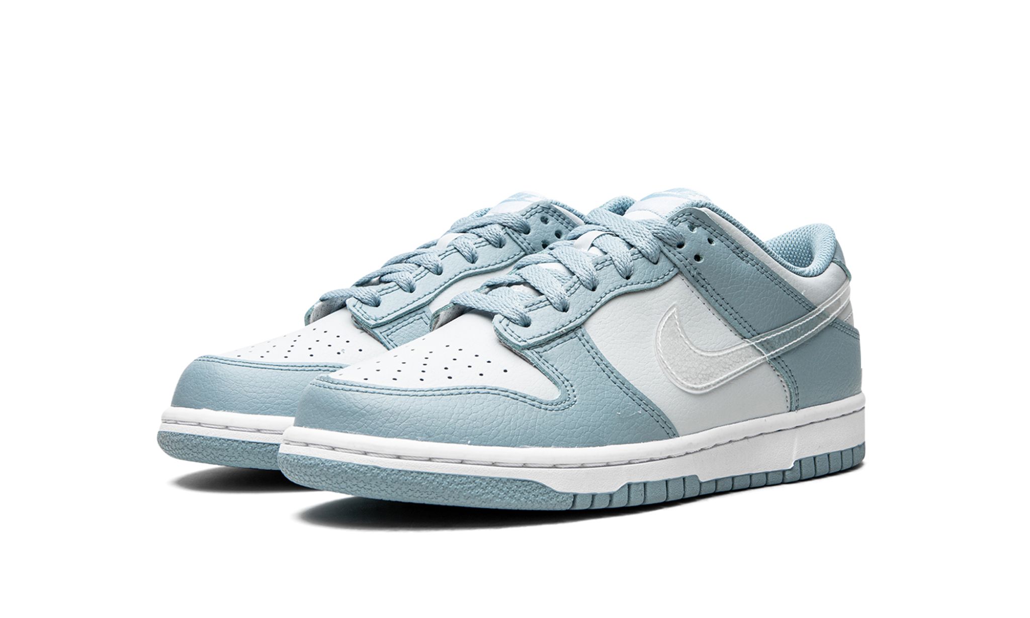 Nike Dunk Low Clear Blue Swoosh (GS) | OVERCEZ